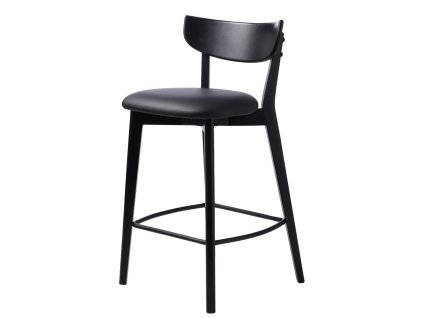 Barová židle Pero černá  Rozbale(v)no