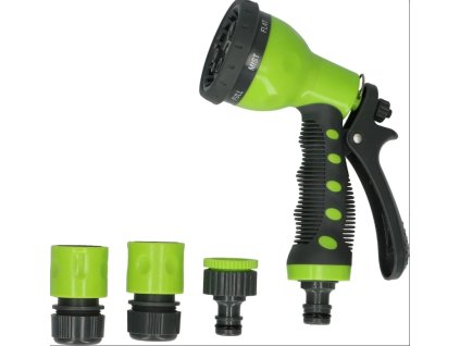 Postřikovací pistole s příslušenstvím