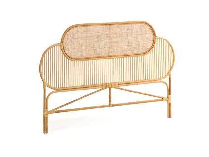 Čelo postele Lalita v přírodní barvě