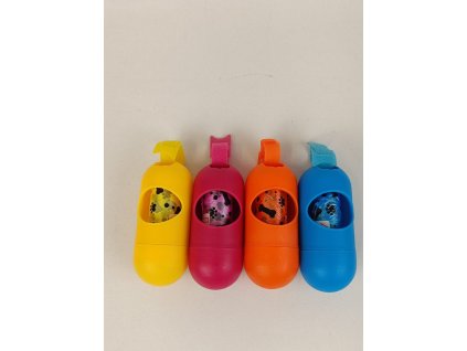 Dávkovač sáčků na exkrementy s uchem