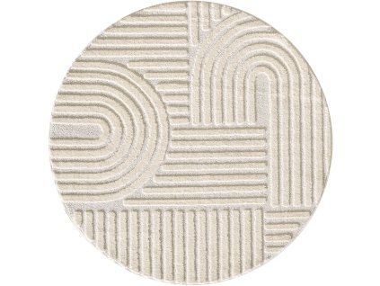 Koberec Art 1121krémový ø 120 cm