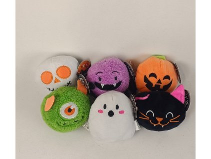 Plyšák v různých halloweenských motivech