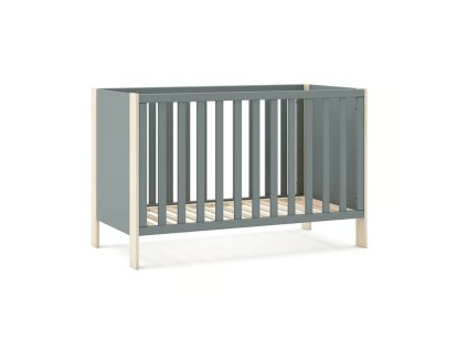 Dětská postýlka Nabet 60 x 120 cm zelená