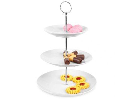 porcelanovy patrovy podnos 3 dilny