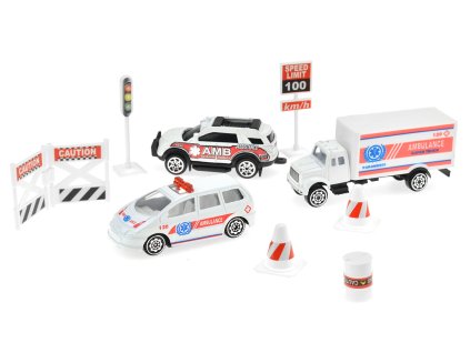 Dětský hrací set Záchranáři 10 ks