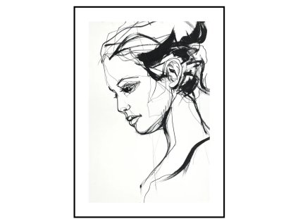 Obraz 70x100 cm Silhouette – Malerifabrikken