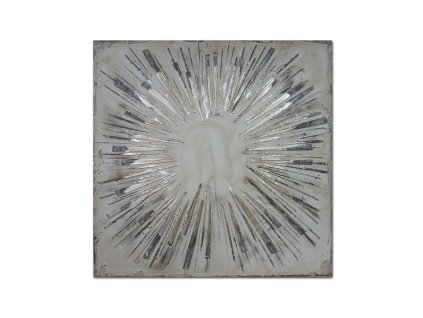 Obraz ABSTRACTION III - 100x100 cm, vícebarevná