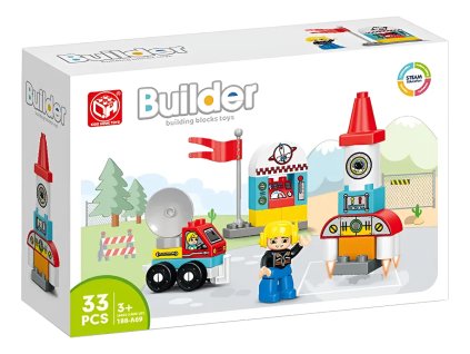 Vzdělávací stavebnice Vesmírná stanice 33dílná