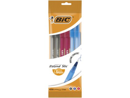 BIC PROPISKA ROUND STIC MIX 6 kusů 3 barvy