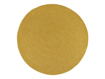 Koberec Neethu Mango S ø 110 cm žlutý