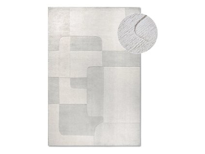 Koberec Charlotte 80 x 150 cm krémový