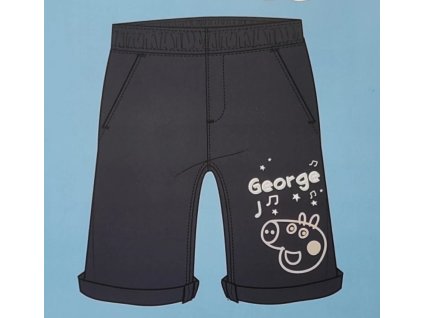 Dětské bermudy s motivem Prasátka Peppy