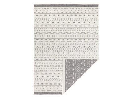 Vnitřní a venkovní koberec Kuba 200 x 290 šedý/béžový