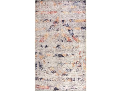 Koberec Abstract 120 x 180 cm bílý/béžový