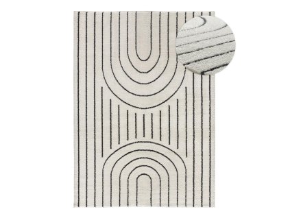 Koberec Blanche 160 x 230 cm krémový