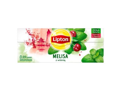 Lipton čaj s meduňkou a třešní 20 sáčků