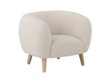 Dětské křesílko Cade krémové