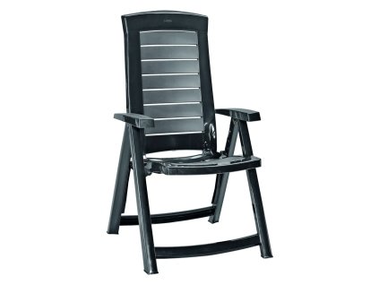 Zahradní židle Aruba tmavě šedá