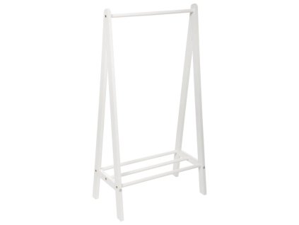 Dětský věšák, bílý, výška 115 cm