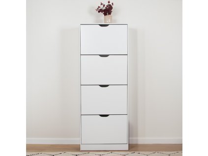 Botník Milton & Oldbrook Noto bílý