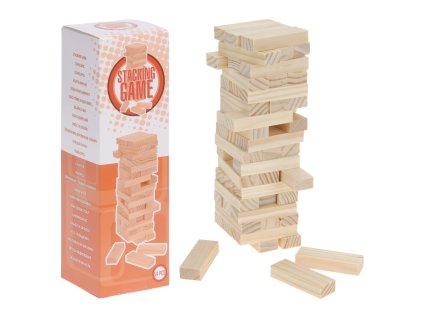 Mini dřevěná stohovací věž