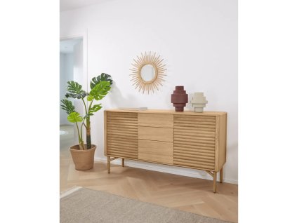 Komoda Lenon v přírodní barvě