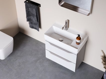 Umyvadlo, Sharp, 65x38 cm