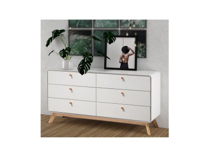 Komoda Caitlin bílá