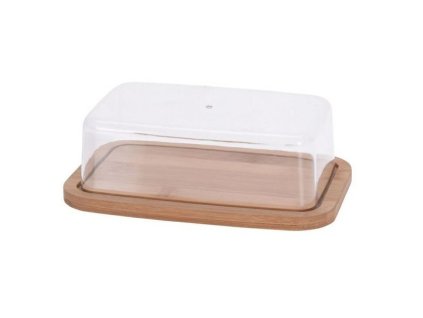 Máslenka bambus transparentní