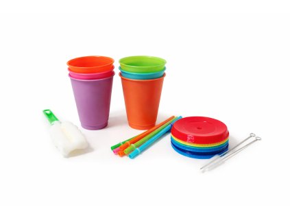 Kelímky měnící barvu podle teploty vody 6ks