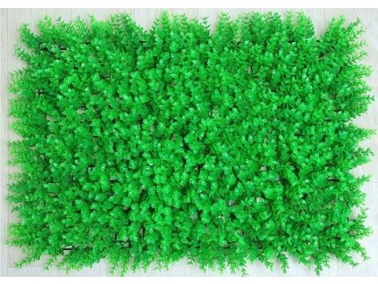 Panel umělé trávy 40 × 60 cm, plastový