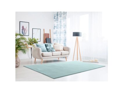 Koberec Loft 160 x 230 cm modrý