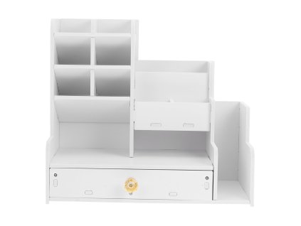 Zásuvkový úložný organizér bílý