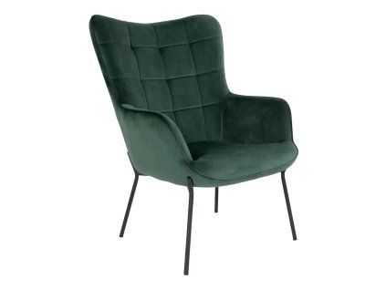Křeslo Glasgow zelené