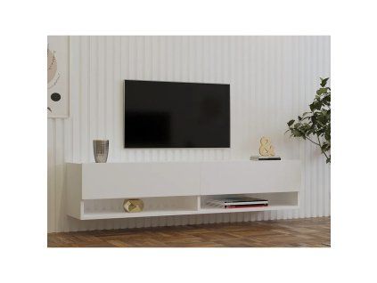 TV stolek Arges bílý