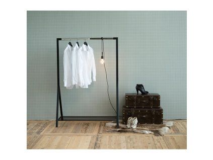 Stojan na oblečení Brent černý