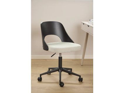 Kancelářská židle Lucy černá/béžová