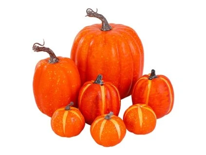 Podzimní dekorace dýně 7 ks