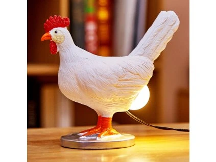 Noční lampička slepice s vejcem — USB
