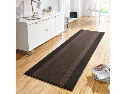 Běhoun Basic 80 x 200 cm hnědý