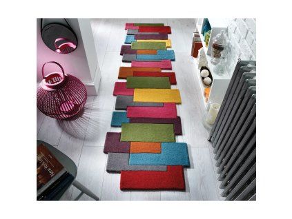 Běhoun Collage 66 x 300 cm