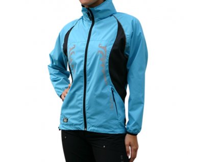 Bunda větrovka BIKELINE dámská, modrá