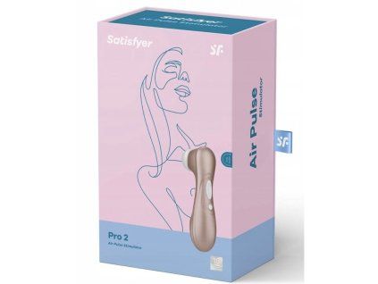 Stimulátor klitorisu SATISFYER PRO 2+ růžový