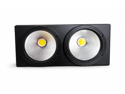 LED blinder reflektor 2 eyes,teplá+studená bílá,200W,DMX