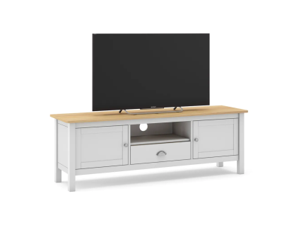 TV stolek Misti bílý