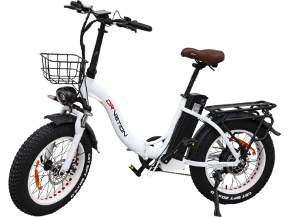 Elektrokolo skládací bílé