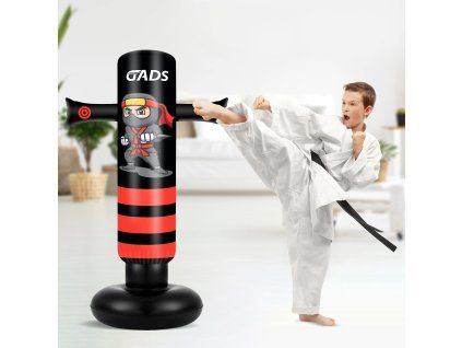 Nafukovací stojací boxovací pytel 160 cm pro děti i dospělé
