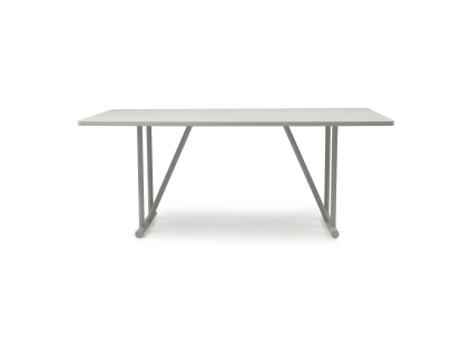 Jídelní stůl Grain světle šedý