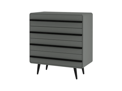 Komoda Chantal šedá