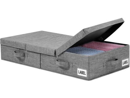 Úložný box pod postel s víkem 81 × 41 × 15 cm